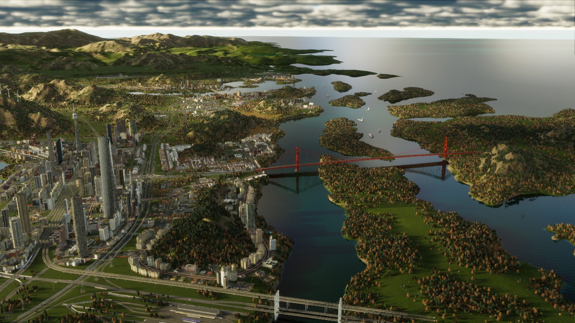 Manukau City Ranges at 100,000 population. Cities Skylines 2